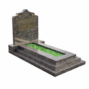 granite Muslim memorial headstone – The Repose by Churchill Memorials